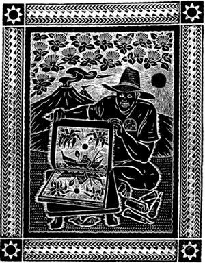 Dietrich Varez, self portrait