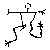 Petroglyph of person dancing.